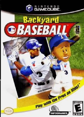 Backyard Baseball box cover front